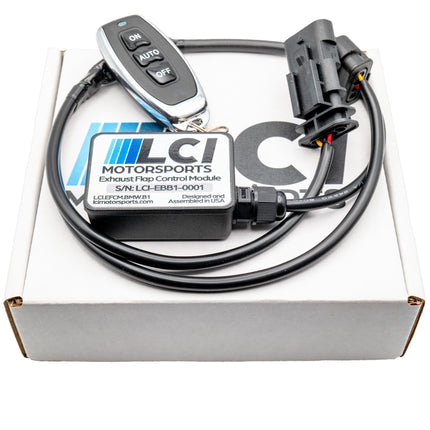 BMW exhaust flap control module for enhanced performance and sound control in F and G-chassis vehicles